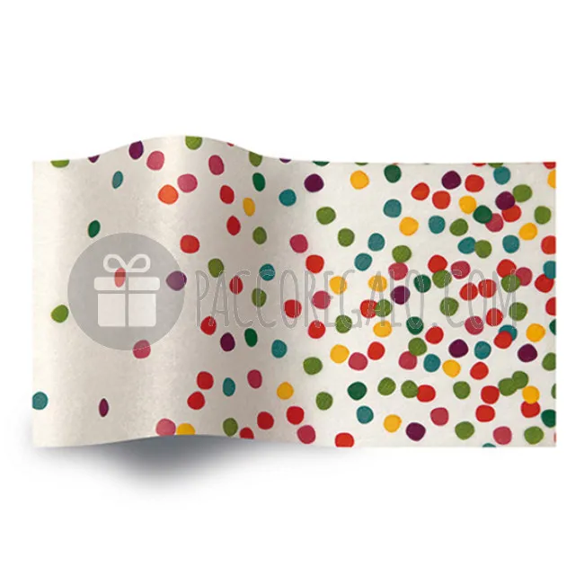 Carta velina Confetti Multicolor cm 50x76 (25 fogli)