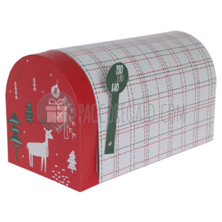 Scatola Letterbox "Festive" (Grande cm 12 x 23 x 13 h)