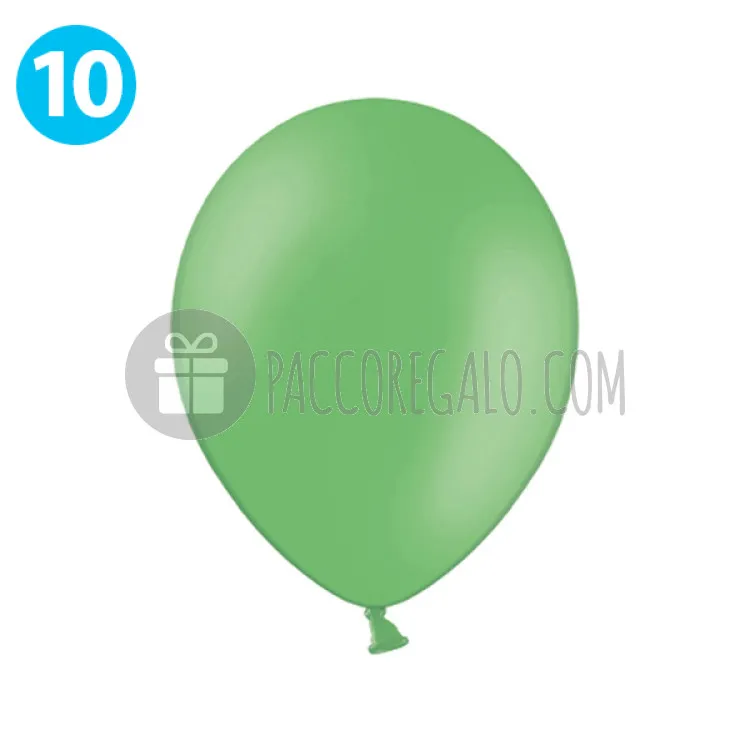 Palloncini decorativi Verde Chiaro cm 27 (10 pz)-38