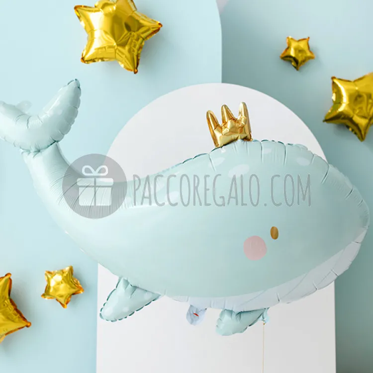 Palloncino in foil “Balena“ (cm 78x50)