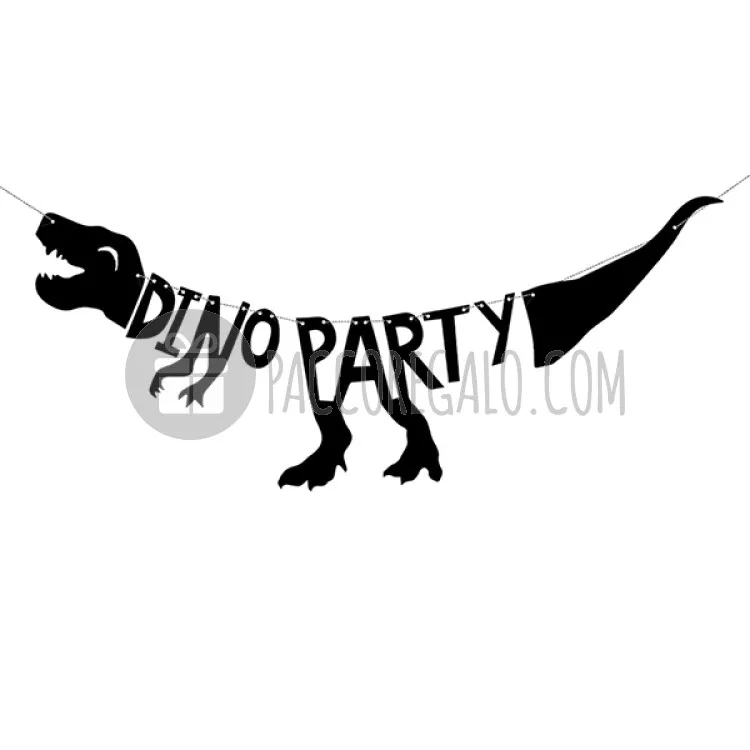 Ghirlanda in carta "Dino Party" (cm 90x20)-31