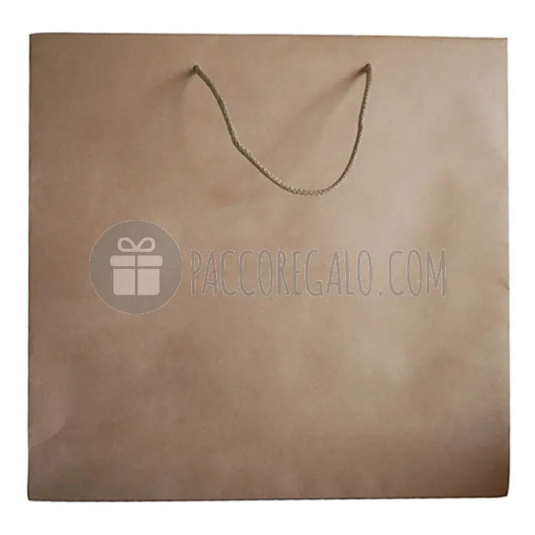 Shopping bags MAXI Avana con manico in corda (cm 60 +17 x 44)