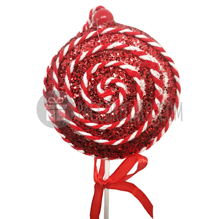 Decorazione Lollipop Rosso (cm 8 x 20)