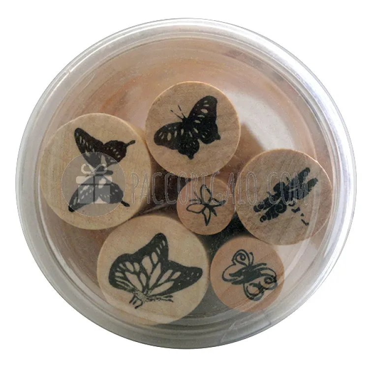Set Timbri farfalle (6 pezzi)-31
