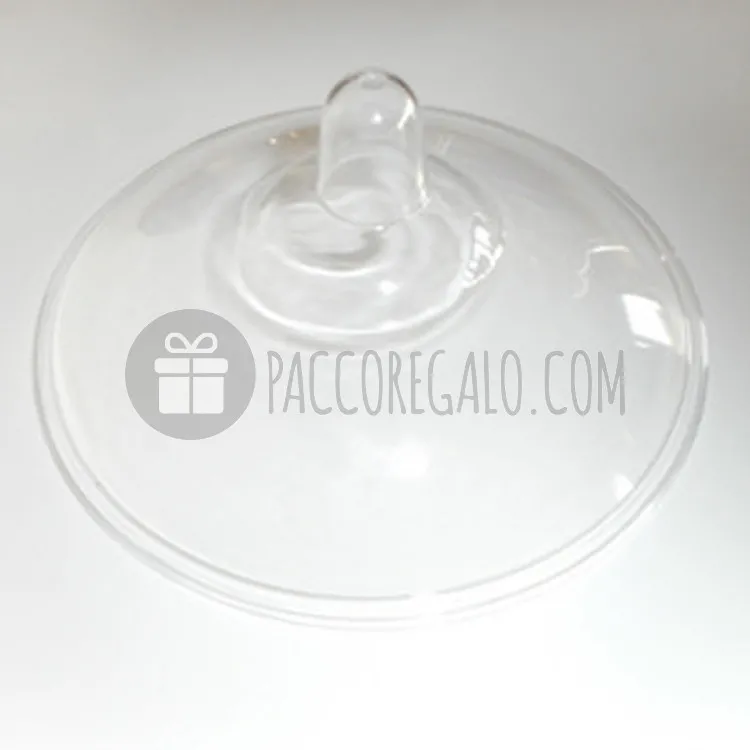 Coperchio per coppa confettata in plastica trasparente (Ø16)