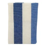 Sacchetto in tessuto "Positano" riga blu (cm 8x12)