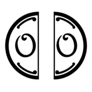 Iniziale doubleface "O" in metallo per Ceralacca