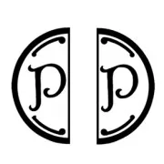 Iniziale doubleface "P" in metallo per Ceralacca