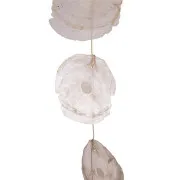 Ghirlanda con conchiglie Capiz naturali (cm 100 ca. x 11)