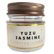 Candela profumata "Yuzu Jasmine" in vaso vetro (cm 6x5)
