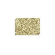 Nastro glitterato con bordo metal Oro (mt 2,70)