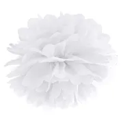 Tissue Pom Pom in carta velina - BIANCO (cm 35)