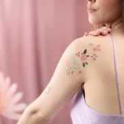 Tatuaggi Temporanei "Flower Power" (19 pz)