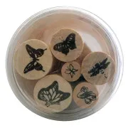 Set Timbri farfalle (6 pezzi)-20
