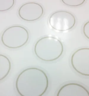 Etichette chiudipacco adesive trasparenti con cornice tonde cm 3 (240pz)-26