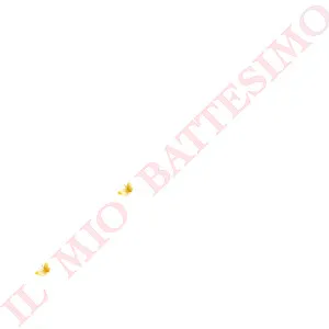 Festone "IL MIO BATTESIMO" rosa (3,6 metri)