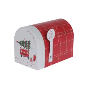 Scatola Letterbox "Festive" (Mini cm 7,5 x 12 x 9 h)
