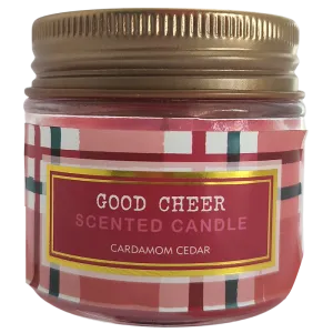 Candela profumata Cardamom Cedar "Good Cheer" (cm 6x5)