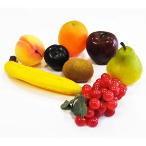 Frutta artificiale, serie di soggetti disponibili