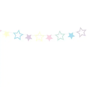 Ghirlanda in carta "Stelle Multicolor" (mt 1,4)-21