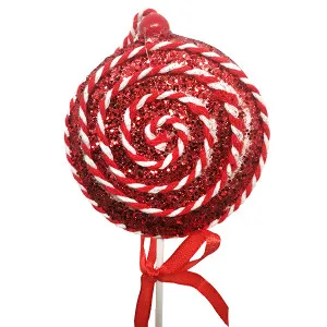 Decorazione Lollipop Rosso (cm 8 x 20)