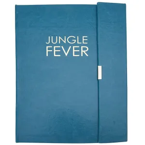 Notebook "Jungle Fever" con copertina rigida e chiusura magnetica
