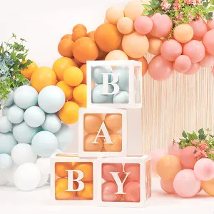 Balloon boxes "Baby" - cm 30x30 (4pz)