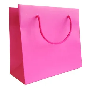 shopping bags modello "LUSSO" Fuxia