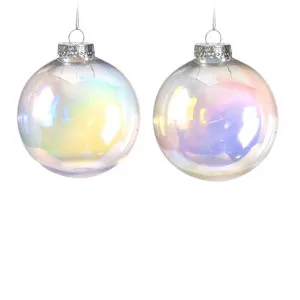 Pallina di Natale "Bubble trasparente" (ø cm 8)