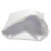 Saccottino in tessuto "Procida" bianco raso (cm 12 x 15,5)
