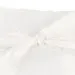 Cuscino porta fedi Fiocco raso Bianco (cm 20 x 20)