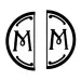 Iniziale doubleface "M" in metallo per Ceralacca