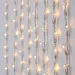 Tenda di luci 320 luci a led bianco caldo (cm 100x200)