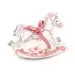 Scatola sagomata Cavallo a dondolo rosa (10 pezzi)