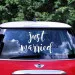 Sticker per Auto "Just Married" cm 33x45-01