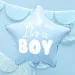 Palloncino decorativo in foil Cuore "It's a boy" (cm 45)
