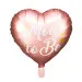 Palloncino Cuore in foil "Mom to be" ROSA