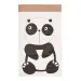 Set sacchi cemento PORTATUTTO in carta "Panda & Elefantini" - 2 formati