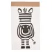 Set sacchi cemento PORTATUTTO in carta "Zebra e Righe" - 2 formati