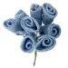 Roselline in cotone grezzo Colore Azzurro (pz.48)-01