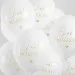Palloncini decorativi bianchi "Just Married" - cm 30