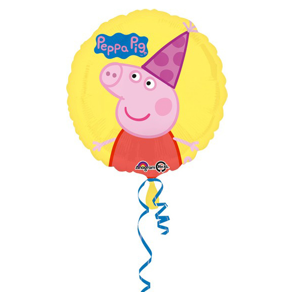 Toyland® Confezione di Palloncini Foil Peppa & George Pig - 2 Palloncini a  Forma di Personaggio da 37 e 1 Palloncino con Numero da 40 - Decorazioni  per Feste per Bambini 